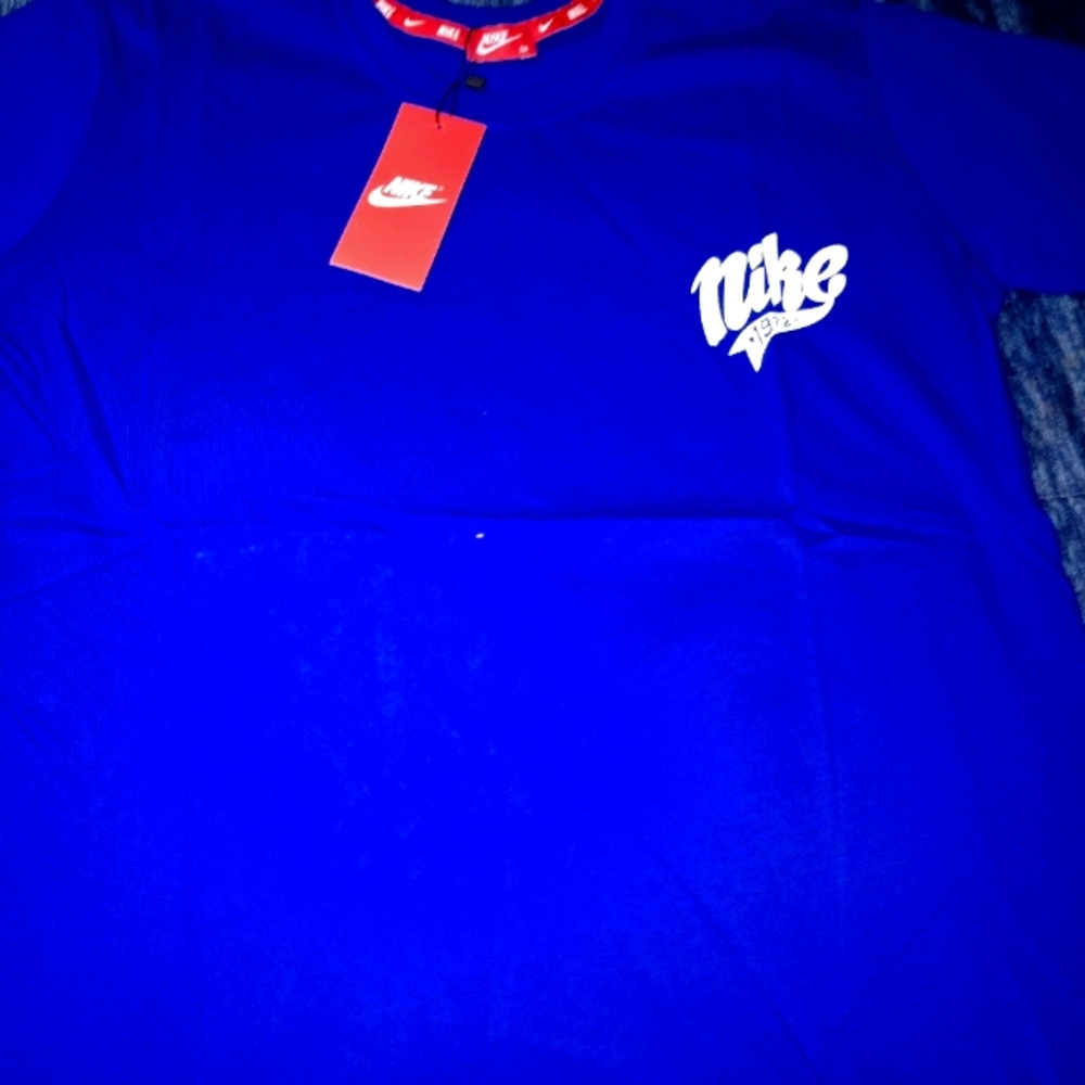Nike blue shirt